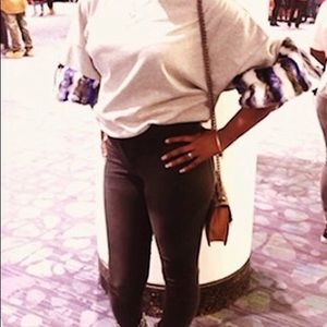 Ballon sleeve sweater